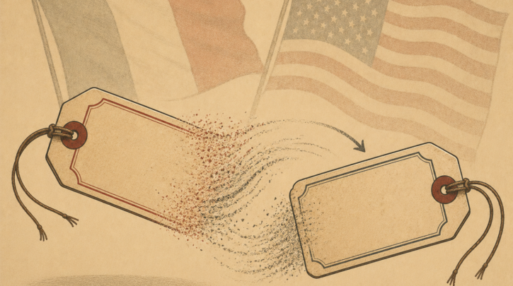 Illustration of a Hungarian immigrant name and identity changing over generations