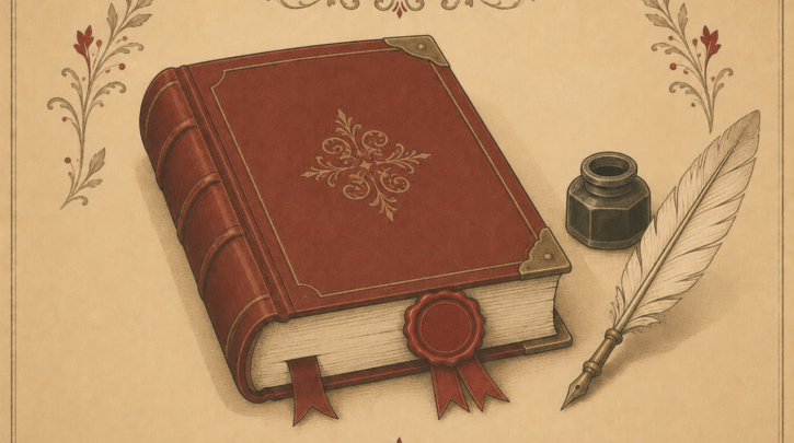 Illustration of a Hungarian civil registration ledger