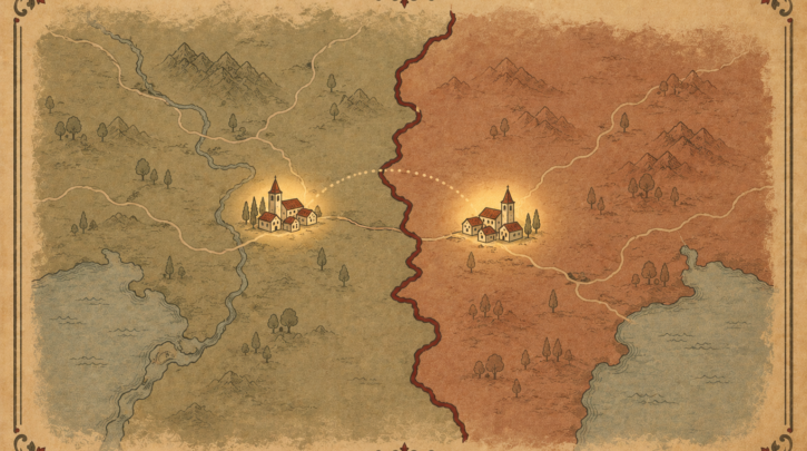 Illustration of Hungarian heritage communities spanning modern successor-state borders