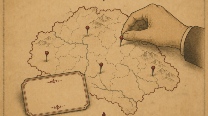 Illustration of researching a Hungarian surname's geographic origin