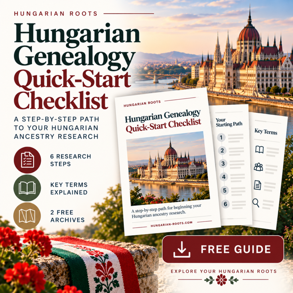 hungarian genealogy checklist side banner